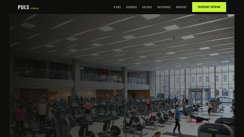 Ukázkový web — fitness