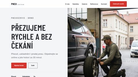 Ukázkový web — pneuservis